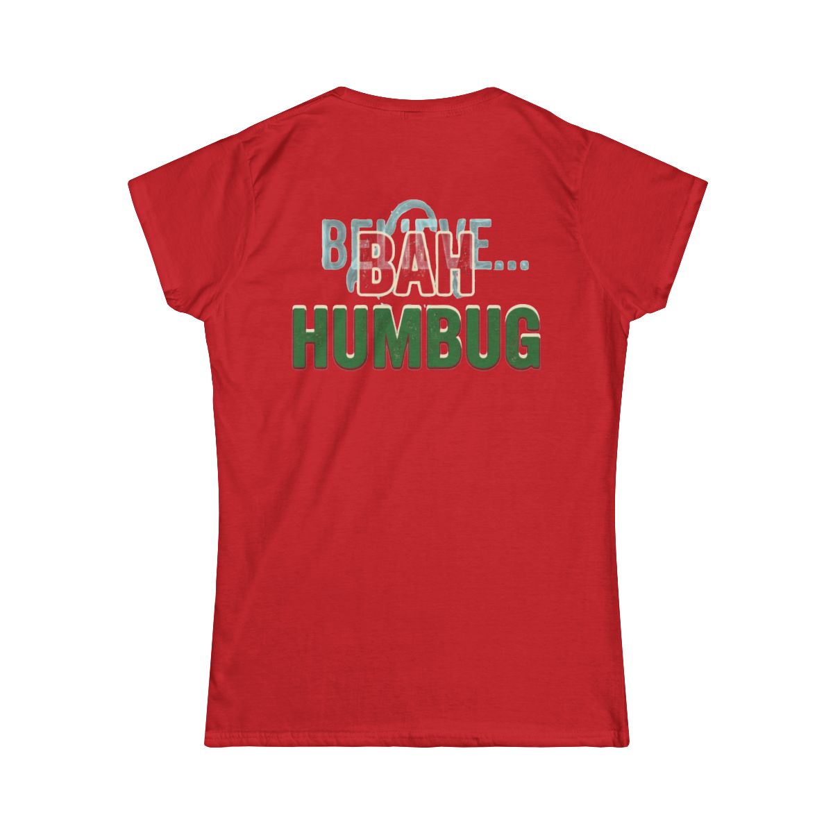 Color: Red | Bah Humburg Women's Tee