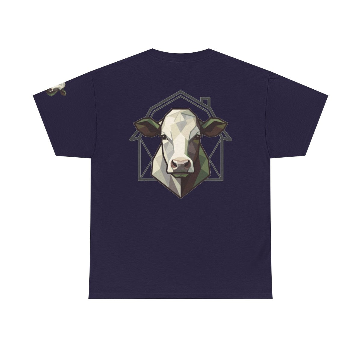 Color: Blackberry | Barnyard Cow Premium Graphic Tee