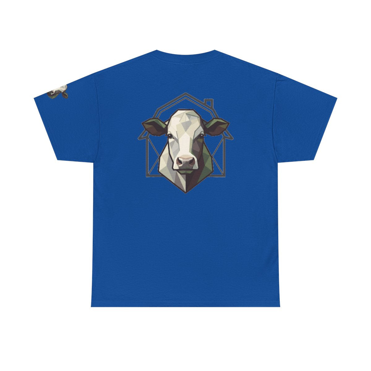 Color: Royal | Barnyard Cow Premium Graphic Tee