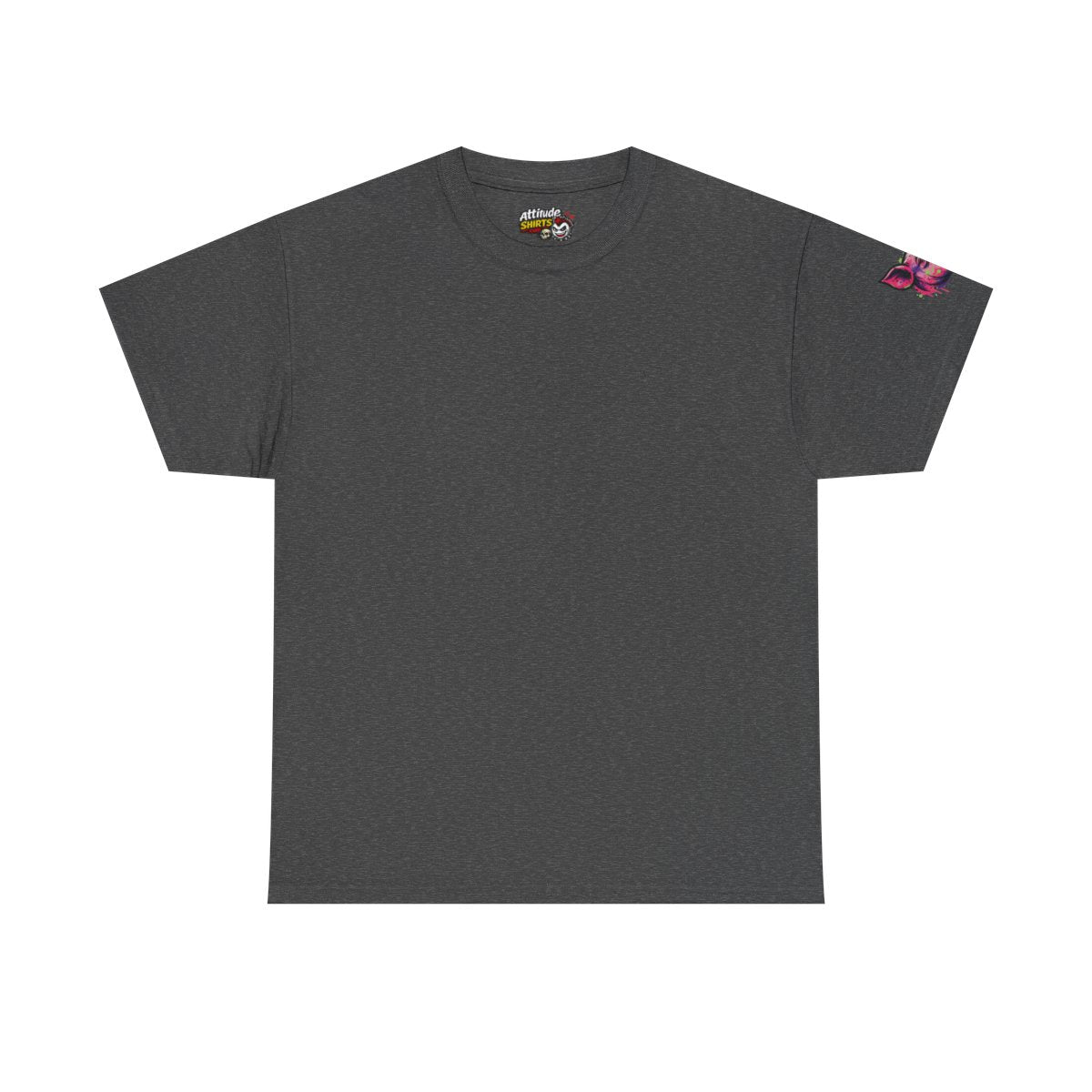 Color: Dark Heather | Barnyard Pig Premium Graphic Tee