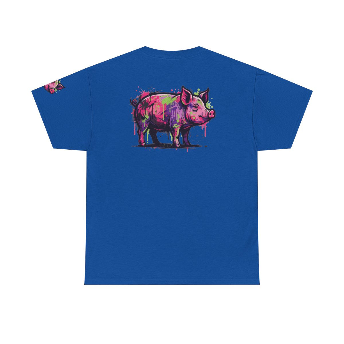 Color: Royal | Barnyard Pig Premium Graphic Tee