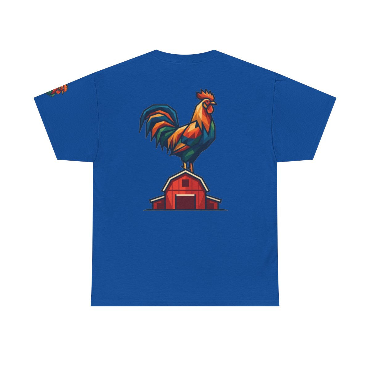 Color: Royal | Barnyard Rooster Premium Graphic Tee