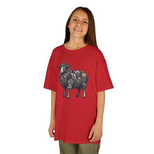 Color: Red | Barnyard Sheep Kids Tee