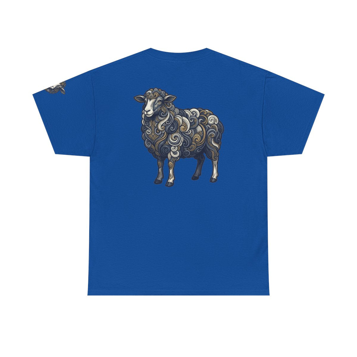 Color: Royal | Barnyard Sheep Premium Graphic Tee