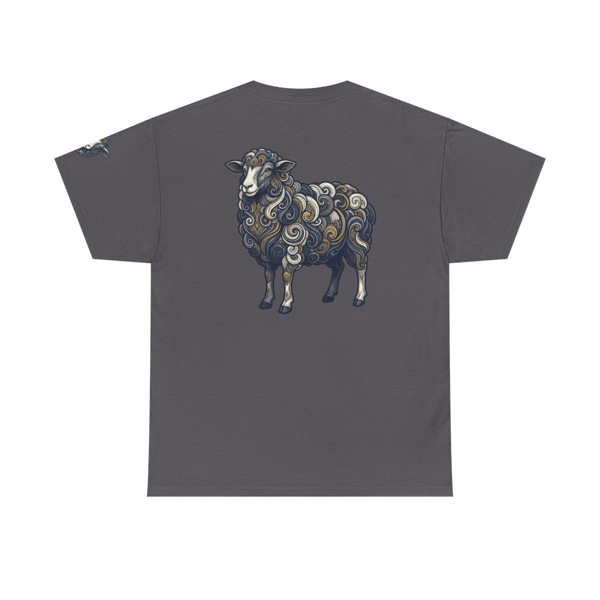 Color: Charcoal | Barnyard Sheep Premium Graphic Tee