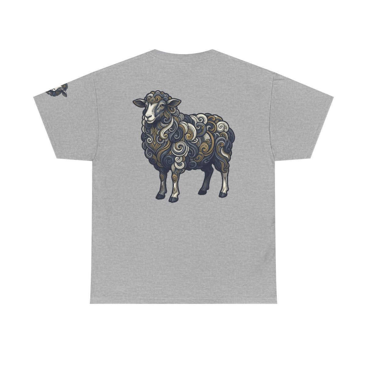Color: Sport Grey | Barnyard Sheep Premium Graphic Tee