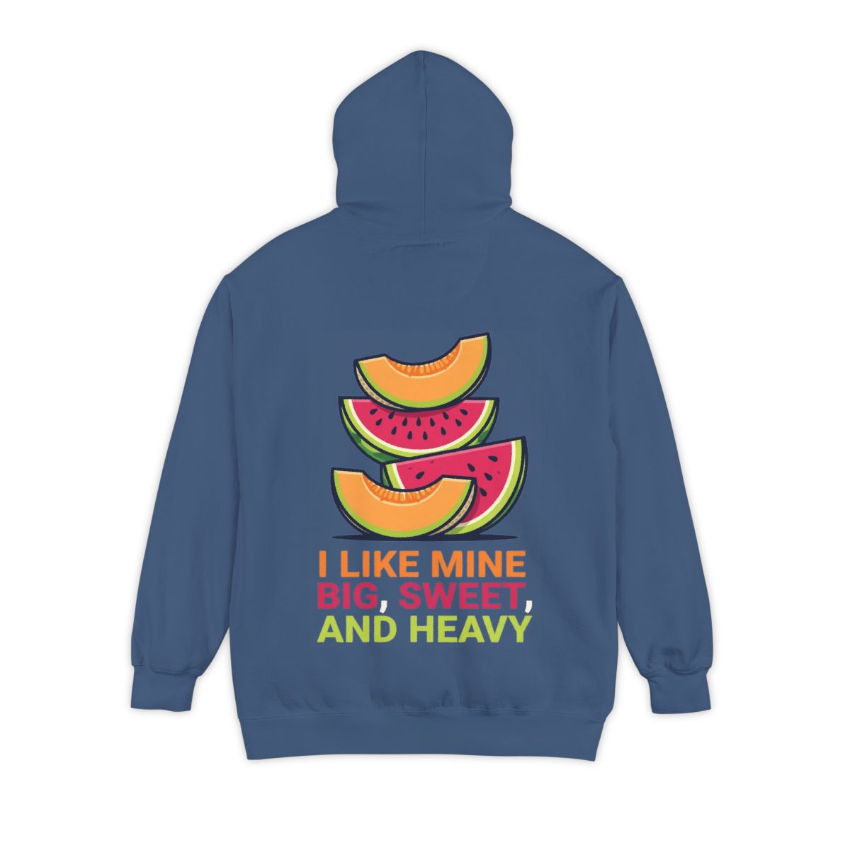 Color: True Navy | Big Sweet and Heavy Garment-Dyed Hoodie