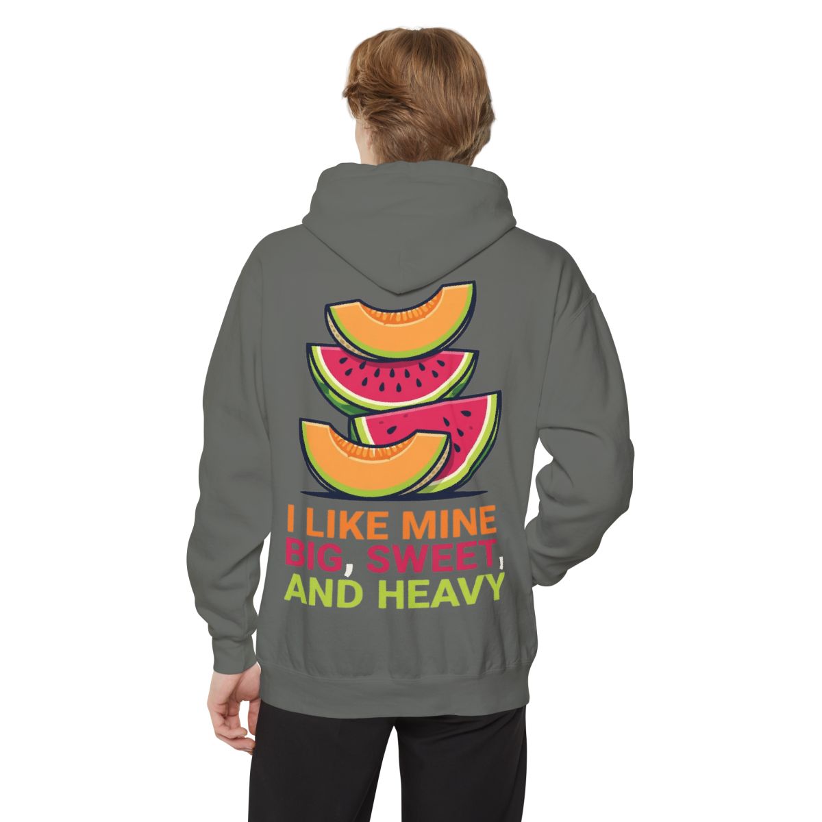 Color: Grey | Big Sweet and Heavy Garment-Dyed Hoodie