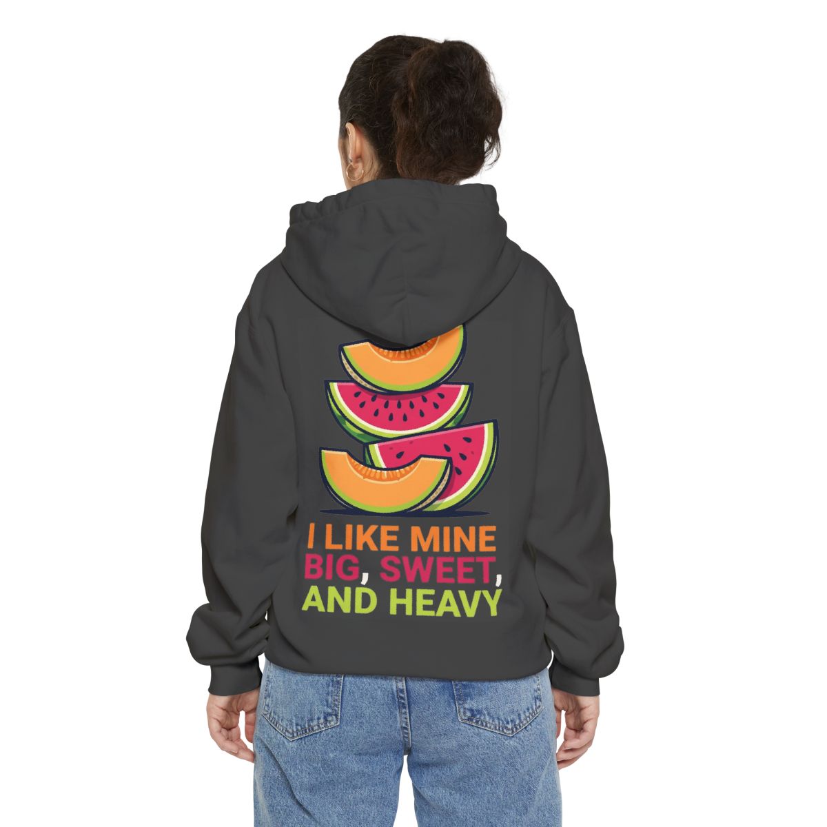 Color: Pepper | Big Sweet and Heavy Garment-Dyed Hoodie