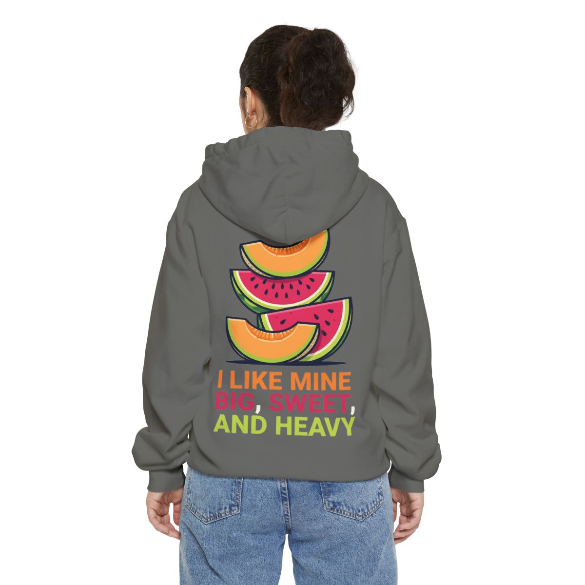 Color: Grey | Big Sweet and Heavy Garment-Dyed Hoodie