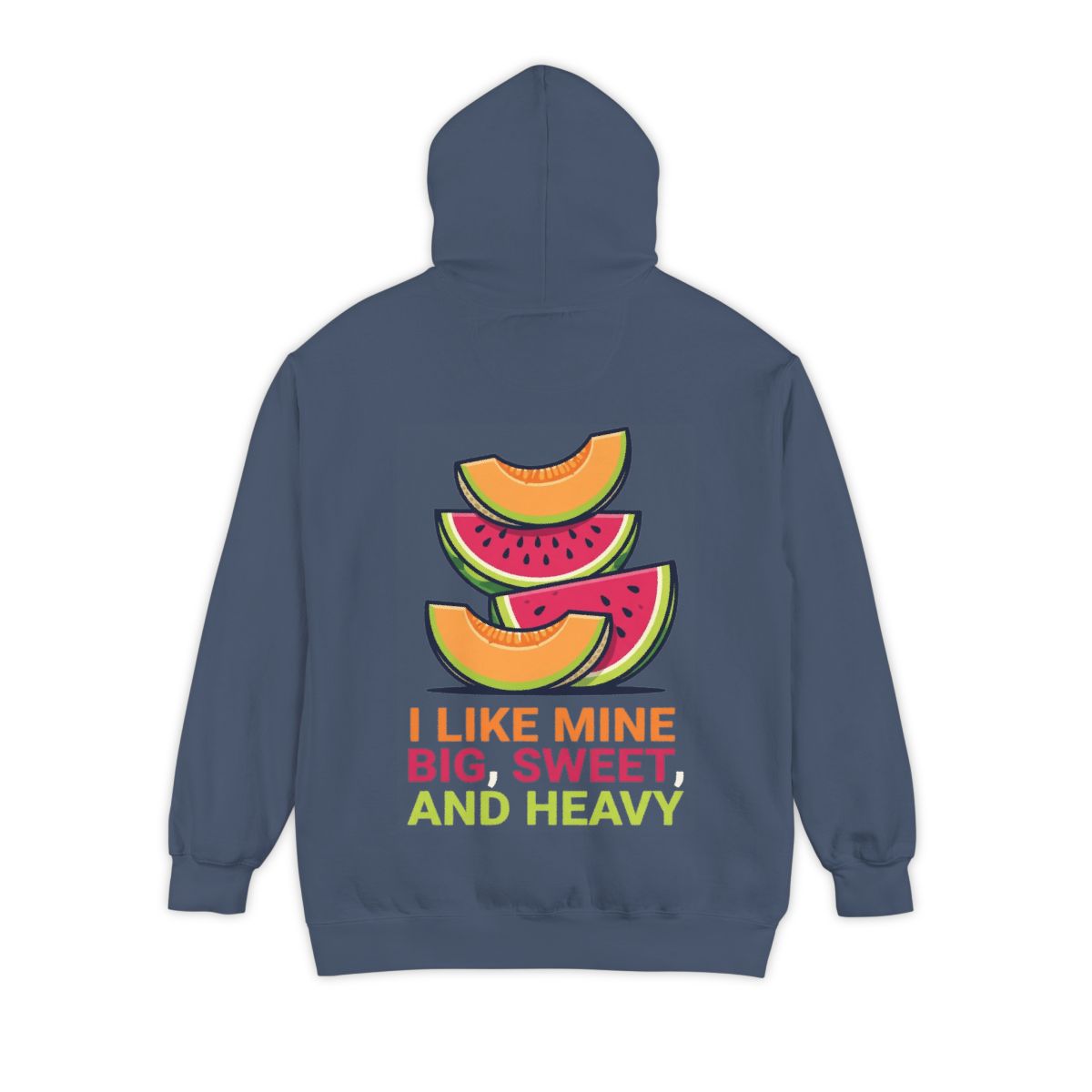 Color: Denim | Big Sweet and Heavy Garment-Dyed Hoodie