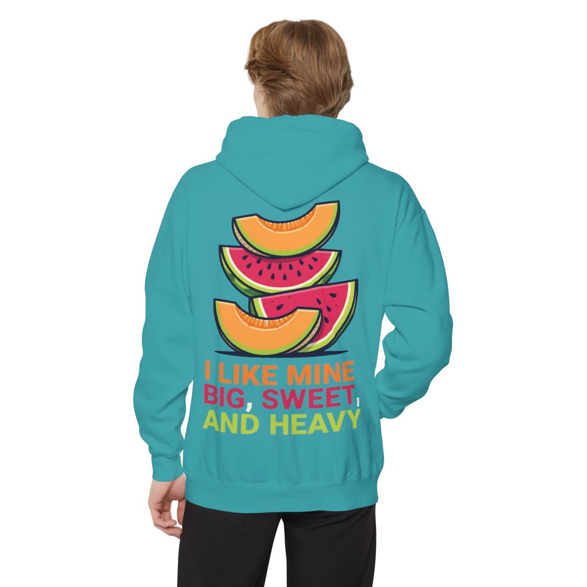 Color: Seafoam | Big Sweet and Heavy Garment-Dyed Hoodie