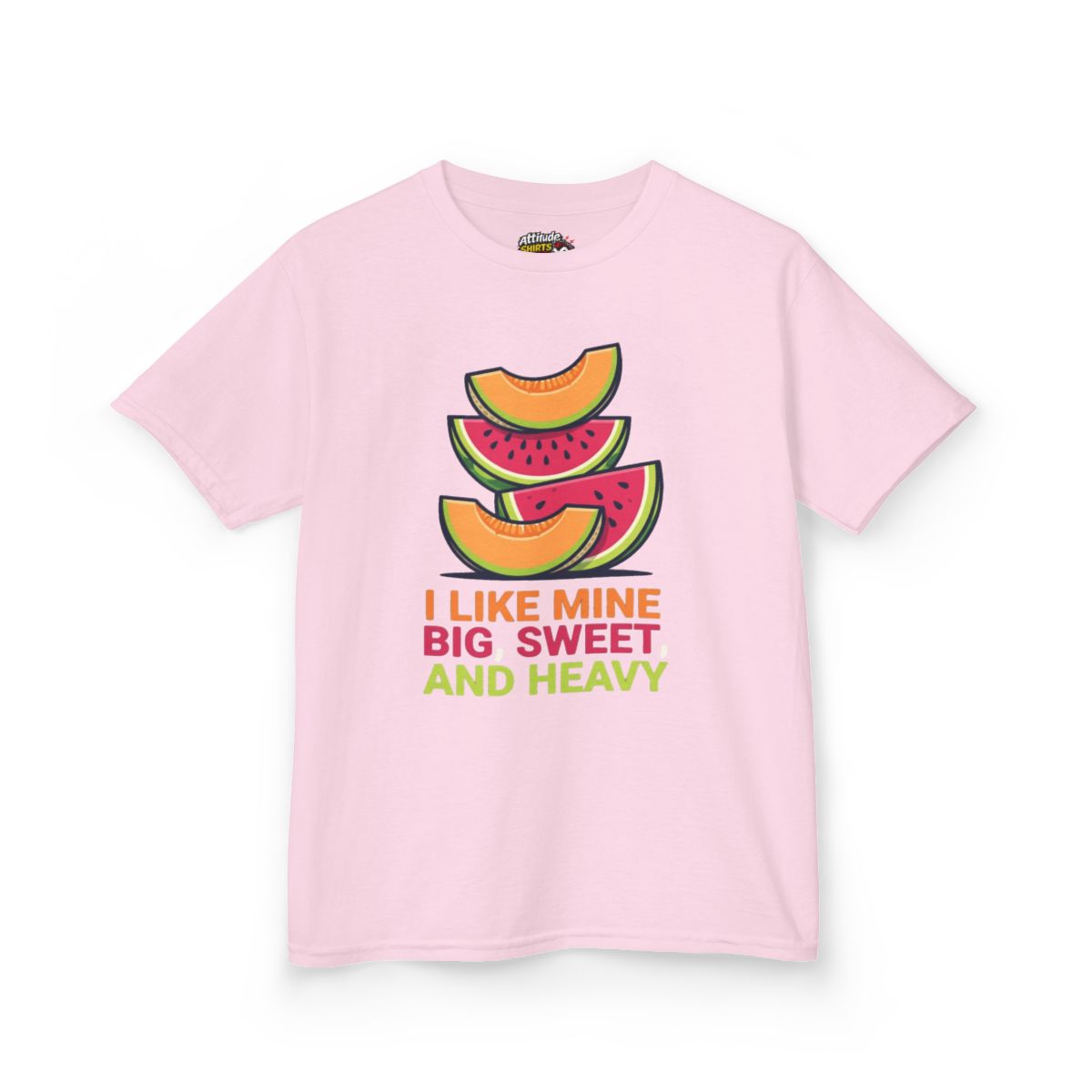 Color: Light Pink | Big Sweet and Heavy Kids Tee