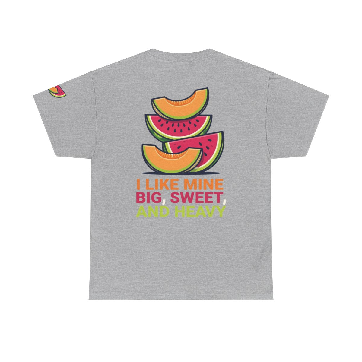 Color: Sport Grey | Big Sweet and Heavy Premium Graphic Tee