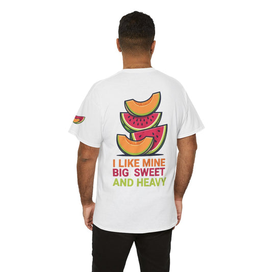 Color: White | Big Sweet and Heavy Premium Graphic Tee