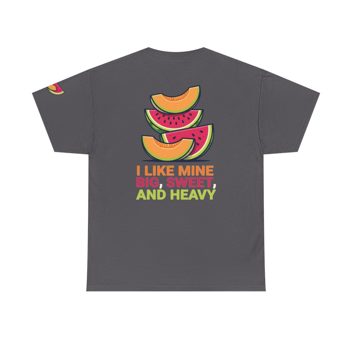 Color: Charcoal | Big Sweet and Heavy Premium Graphic Tee