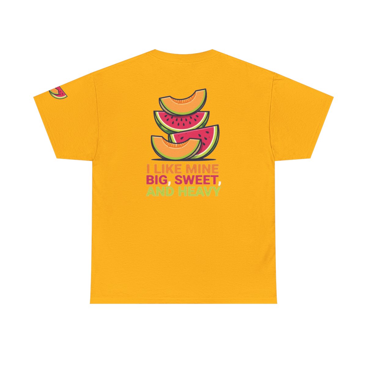 Color: Gold | Big Sweet and Heavy Premium Graphic Tee