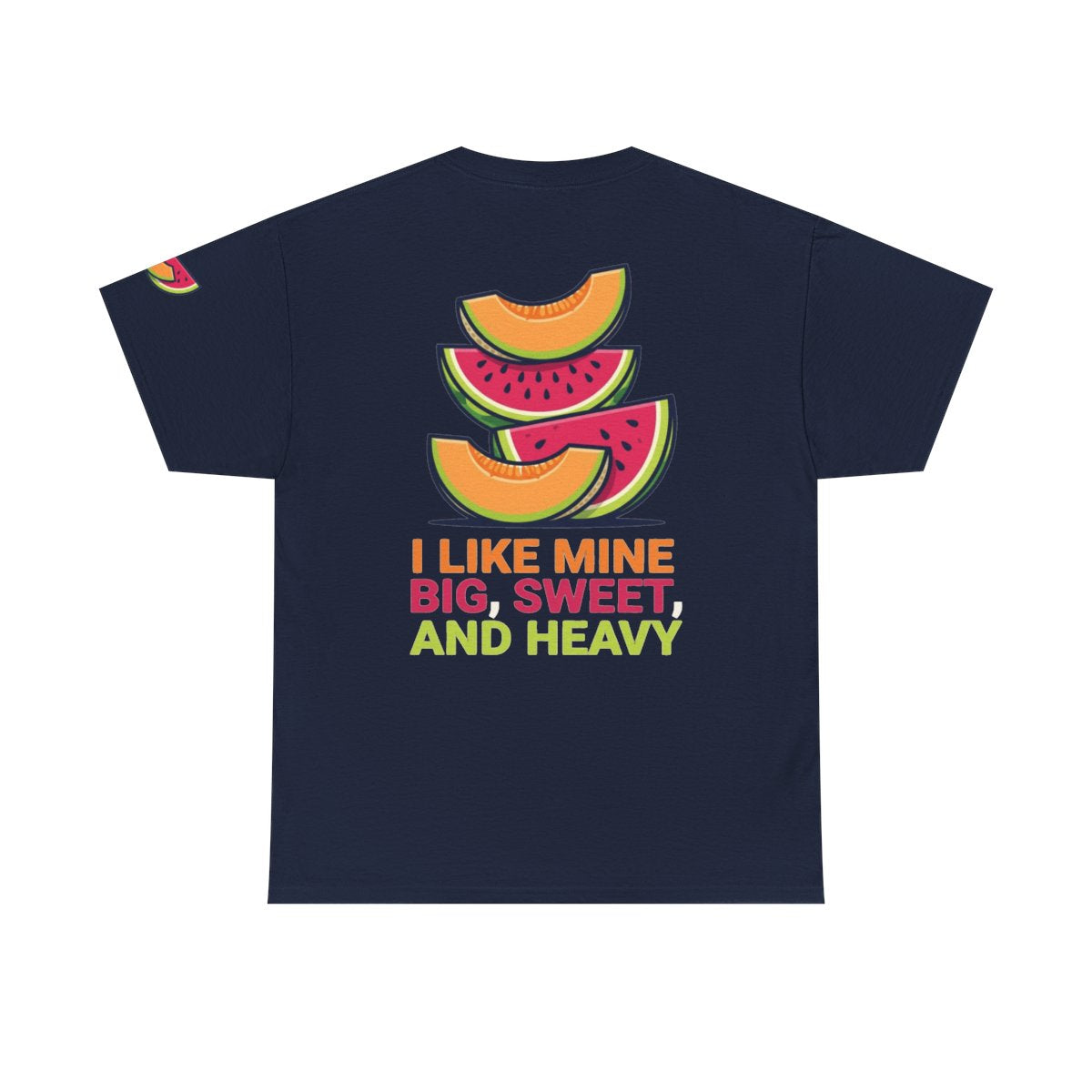 Color: Navy | Big Sweet and Heavy Premium Graphic Tee
