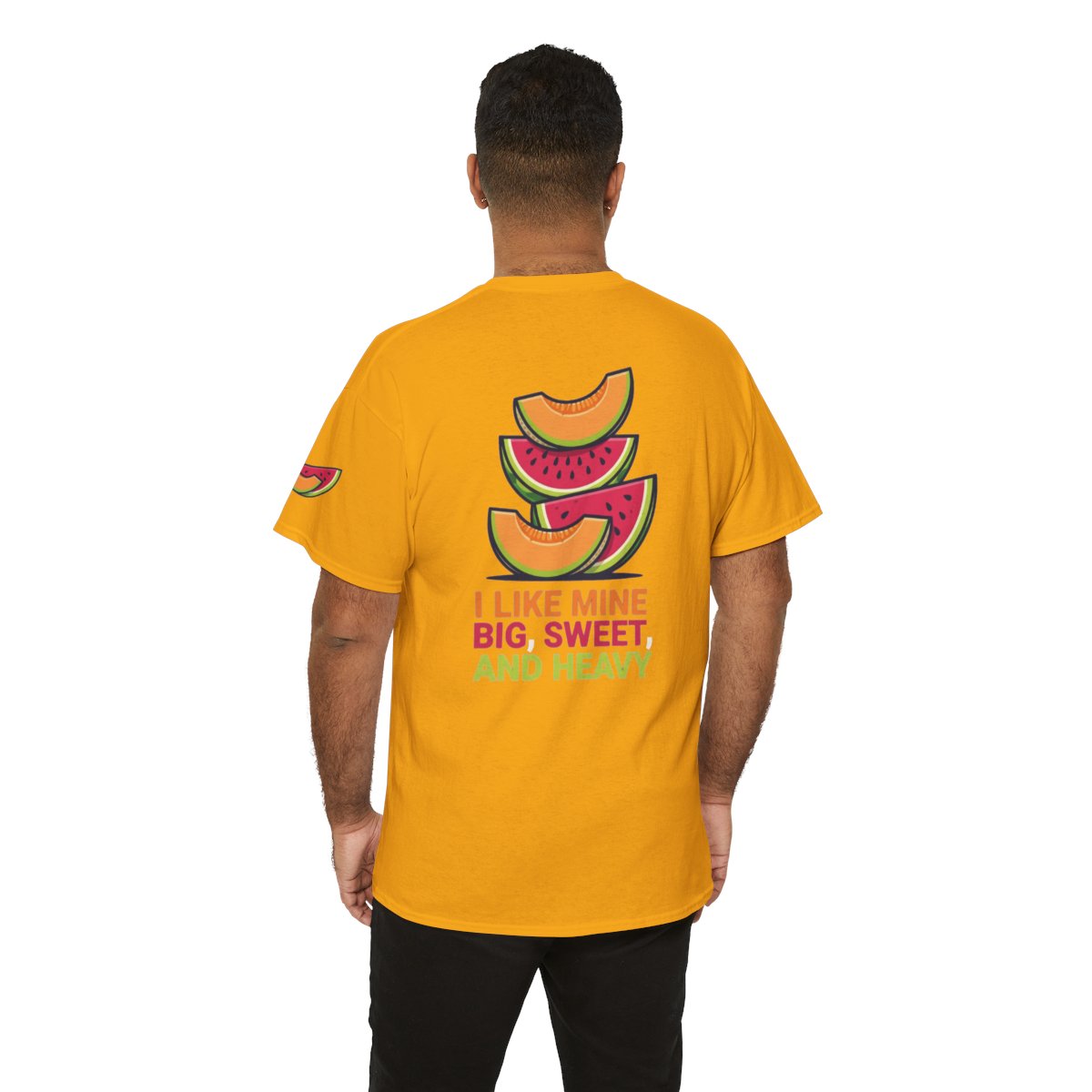 Color: Gold | Big Sweet and Heavy Premium Graphic Tee