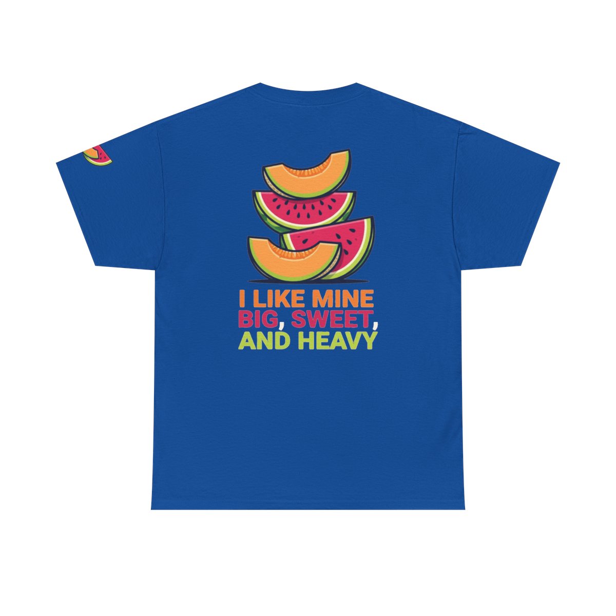 Color: Royal | Big Sweet and Heavy Premium Graphic Tee