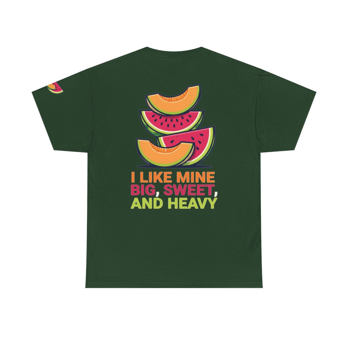 Color: Forest Green | Big Sweet and Heavy Premium Graphic Tee