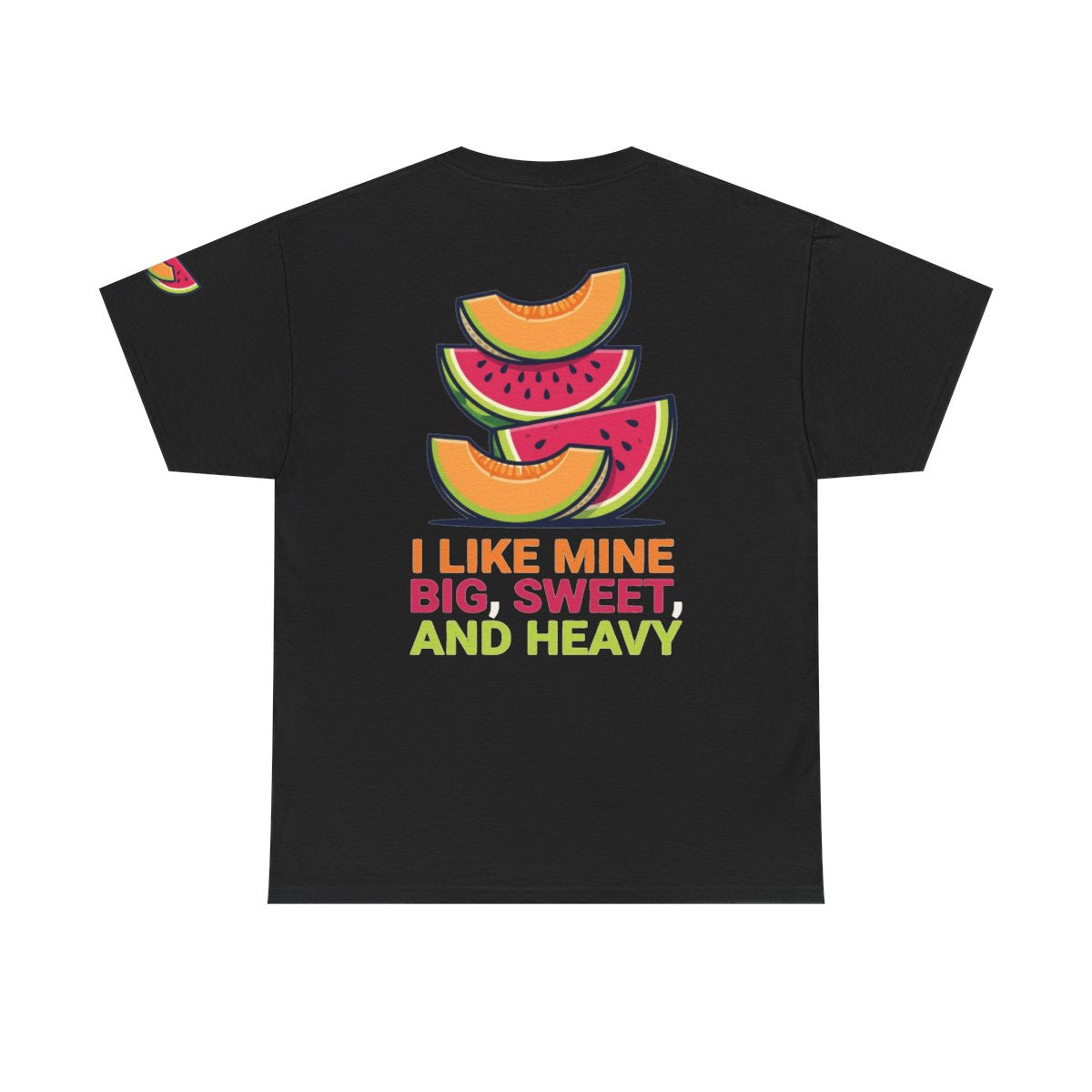 Color: Black | Big Sweet and Heavy Premium Graphic Tee