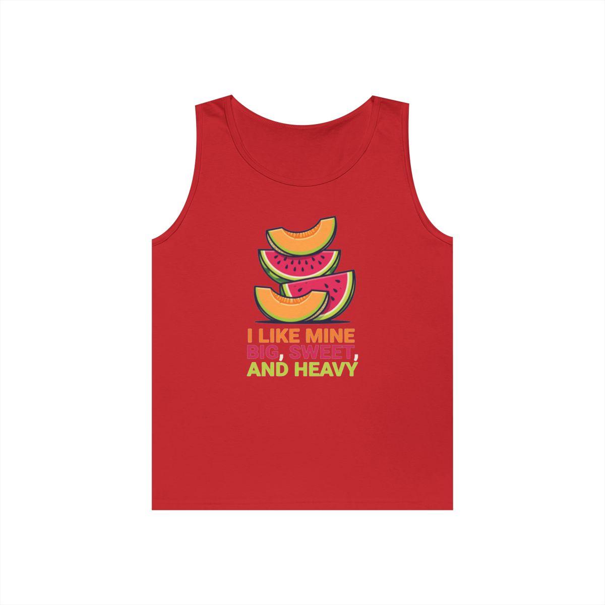 Color: Red | Big Sweet and Heavy Tank Top