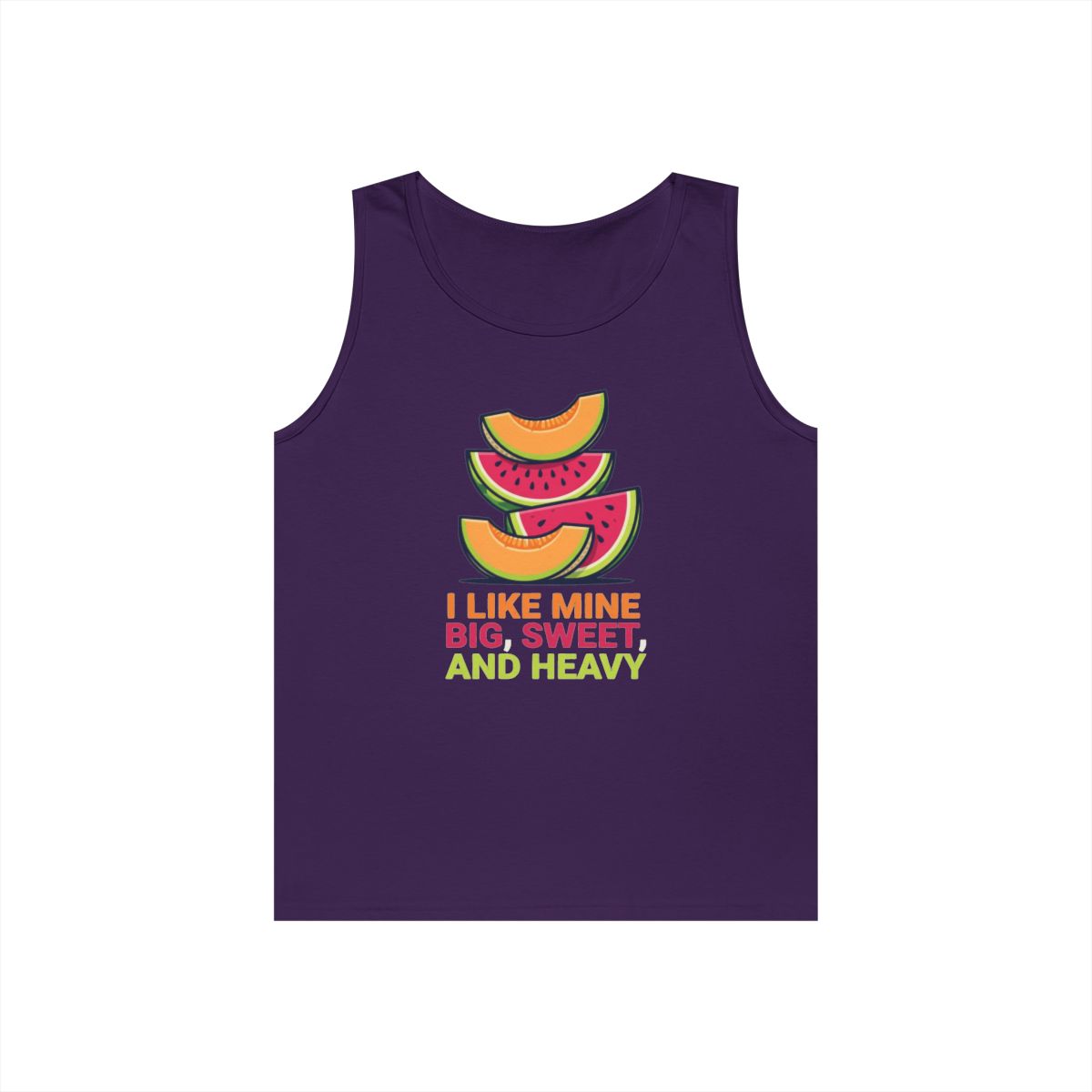 Color: Purple | Big Sweet and Heavy Tank Top