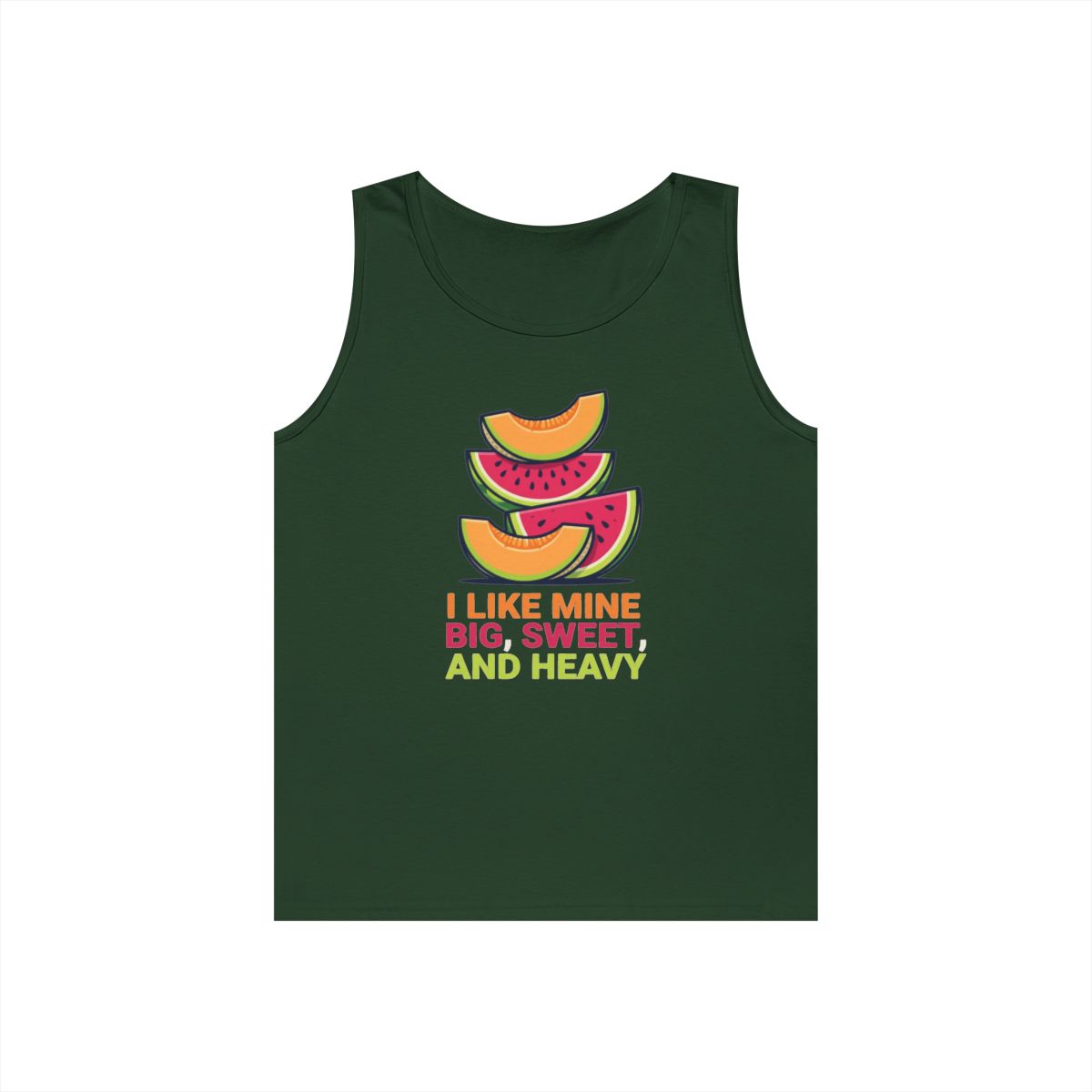 Color: Forest Green | Big Sweet and Heavy Tank Top