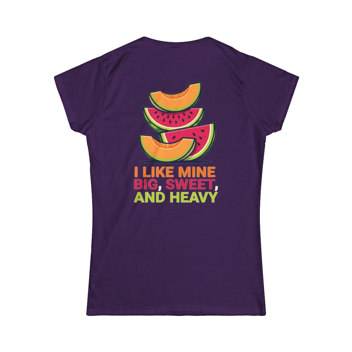 Color: Purple | Big Sweet and Heavy Women's Tee