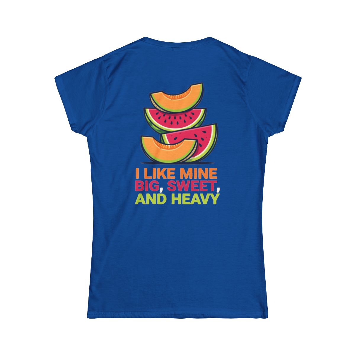 Color: Royal | Big Sweet and Heavy Women's Tee