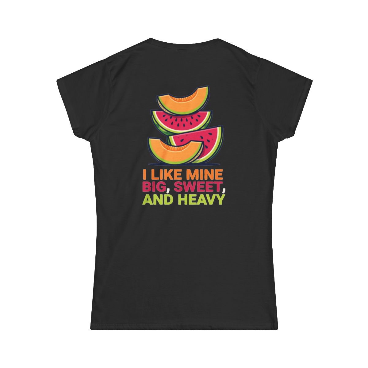 Color: Black | Big Sweet and Heavy Women's Tee
