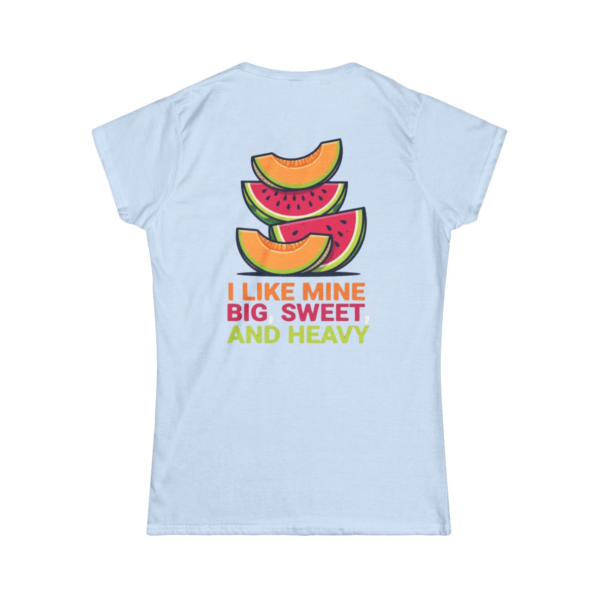 Color: Light Blue | Big Sweet and Heavy Women's Tee