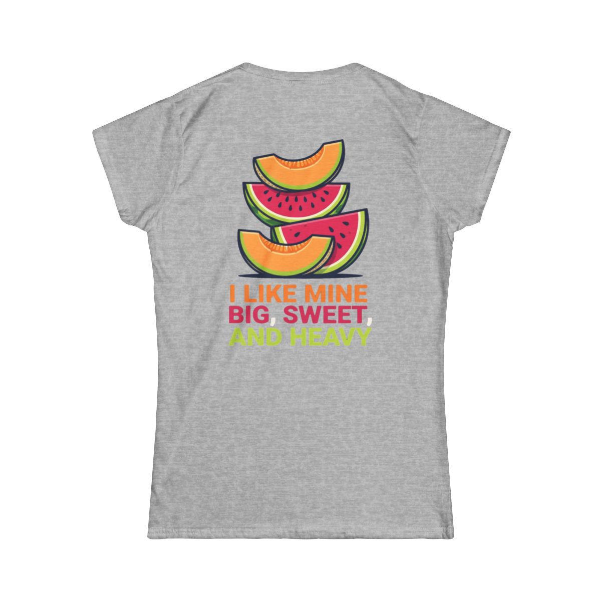 Color: Sport Grey | Big Sweet and Heavy Women's Tee