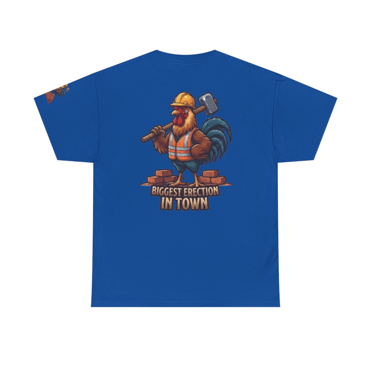Color: Royal | Biggest Erection in Town Premium Graphic Tee