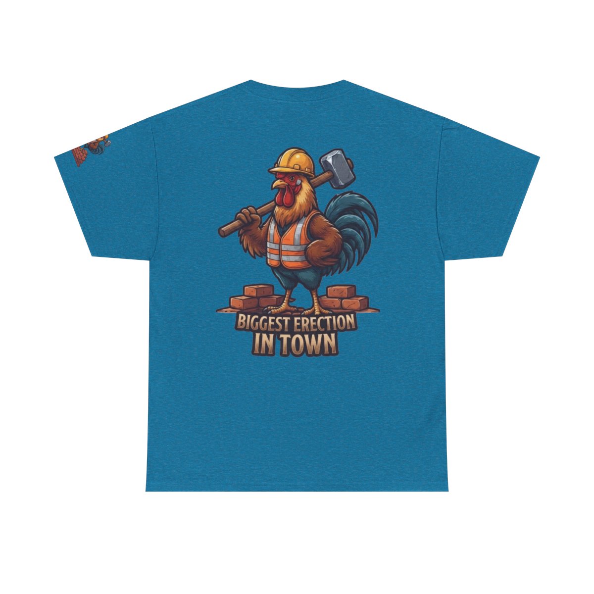Color: Antique Sapphire | Biggest Erection in Town Premium Graphic Tee