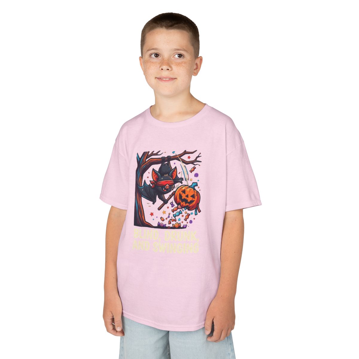 Color: Light Pink | Blind, Drunk, and Swinging Kids Tee