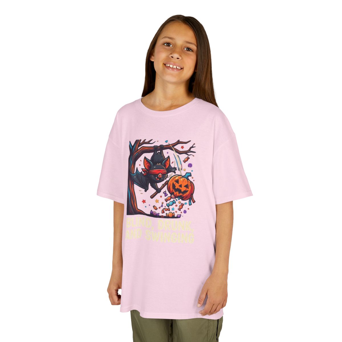 Color: Light Pink | Blind, Drunk, and Swinging Kids Tee