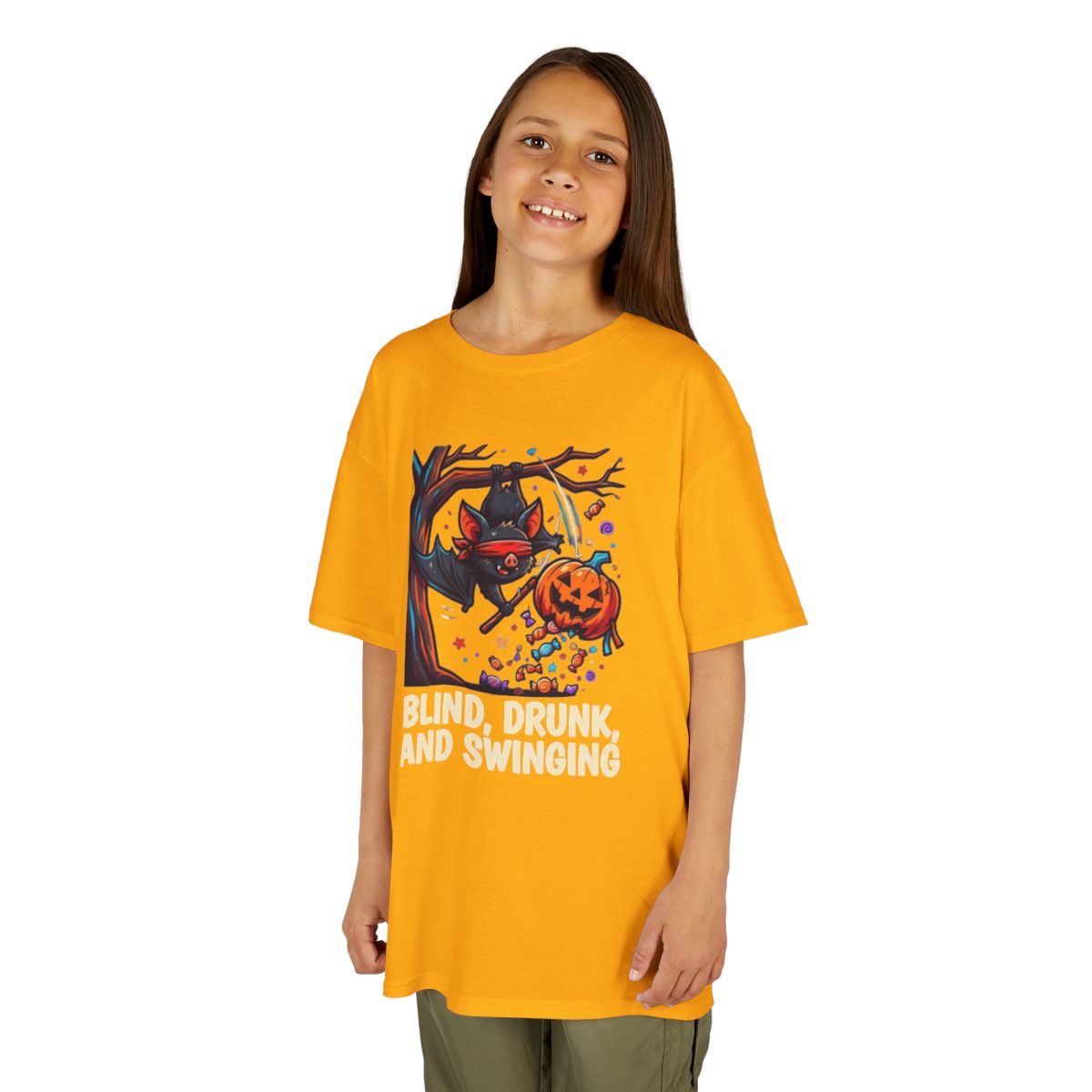 Color: Gold | Blind, Drunk, and Swinging Kids Tee
