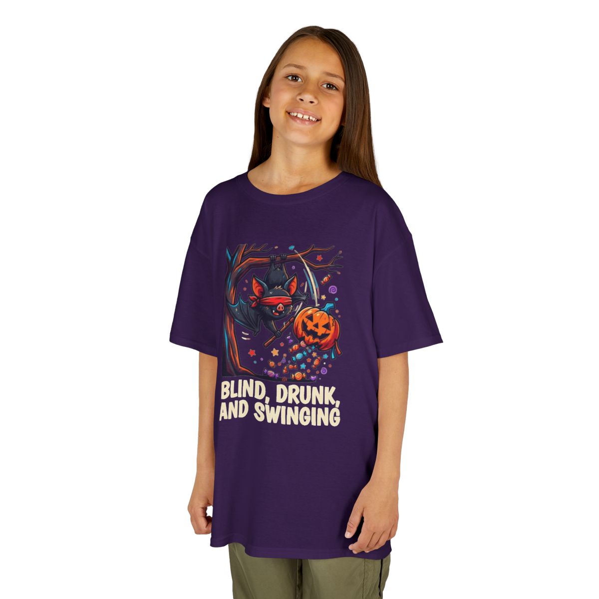 Color: Purple | Blind, Drunk, and Swinging Kids Tee