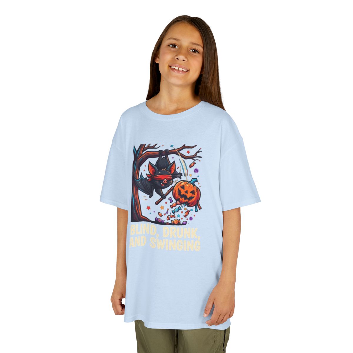 Color: Light Blue | Blind, Drunk, and Swinging Kids Tee