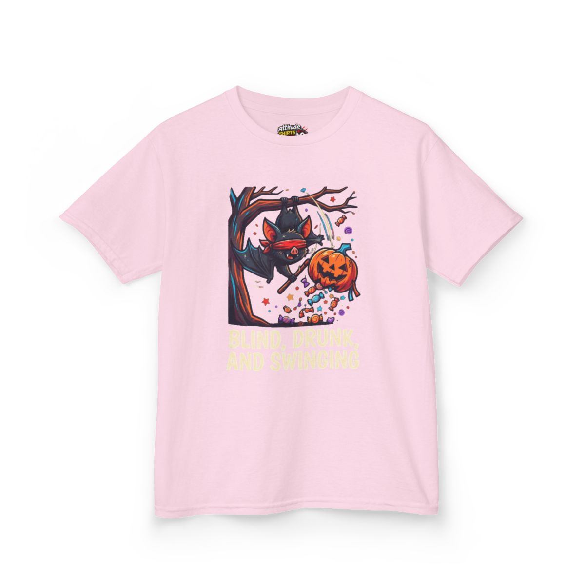 Color: Light Pink | Blind, Drunk, and Swinging Kids Tee