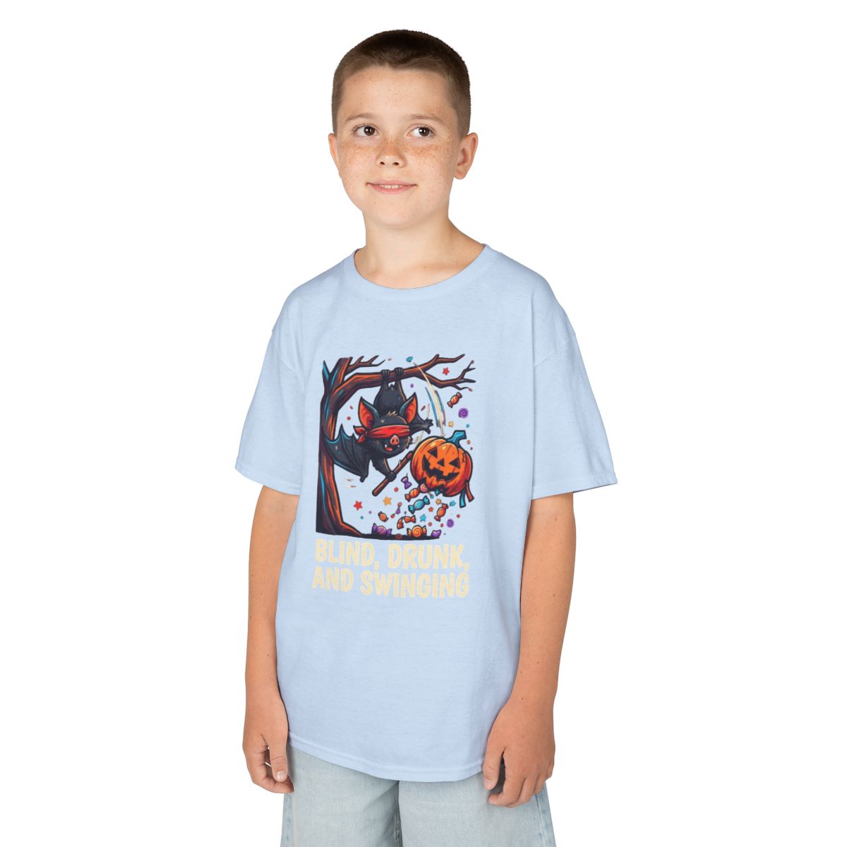 Color: Light Blue | Blind, Drunk, and Swinging Kids Tee