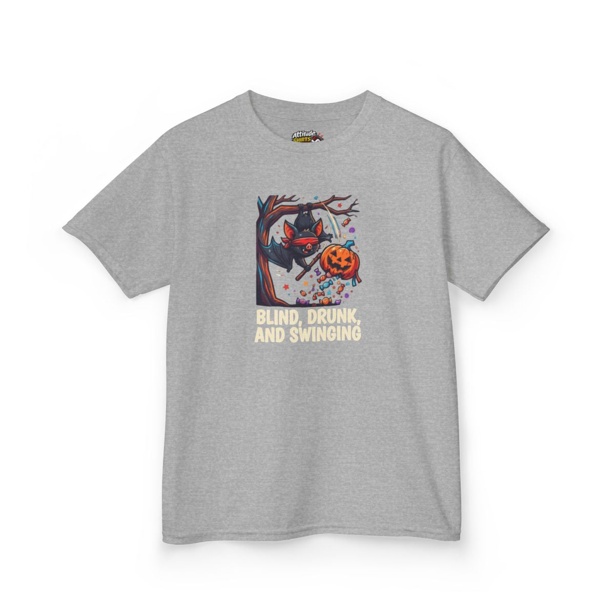 Color: Sport Grey | Blind, Drunk, and Swinging Kids Tee