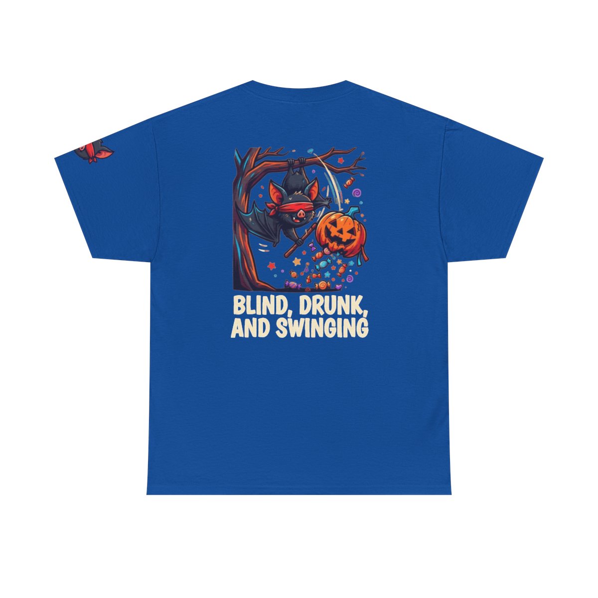 Color: Royal | Blind, Drunk, and Swinging Premium Graphic Tee