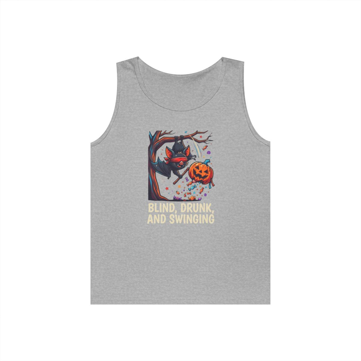 Color: Sport Grey | Blind, Drunk, and Swinging Tank Top