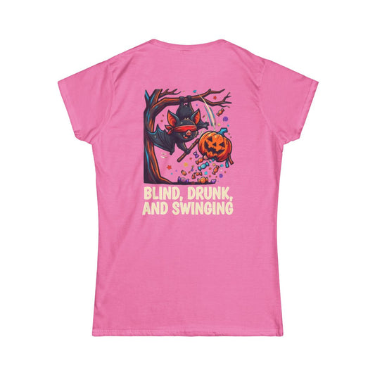 Color: Azalea | Blind, Drunk, and Swinging Women's Tee
