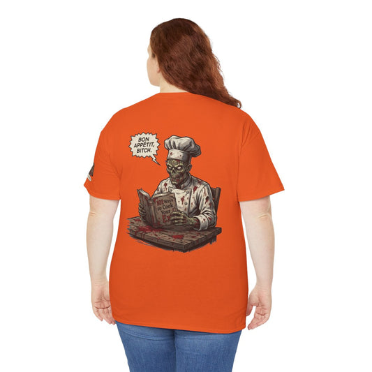 Color: Orange | Bon Appetit Bitch Premium Graphic Tee