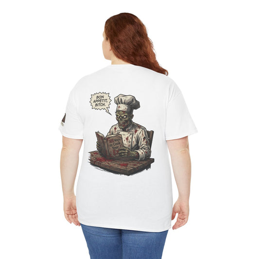 Color: White | Bon Appetit Bitch Premium Graphic Tee