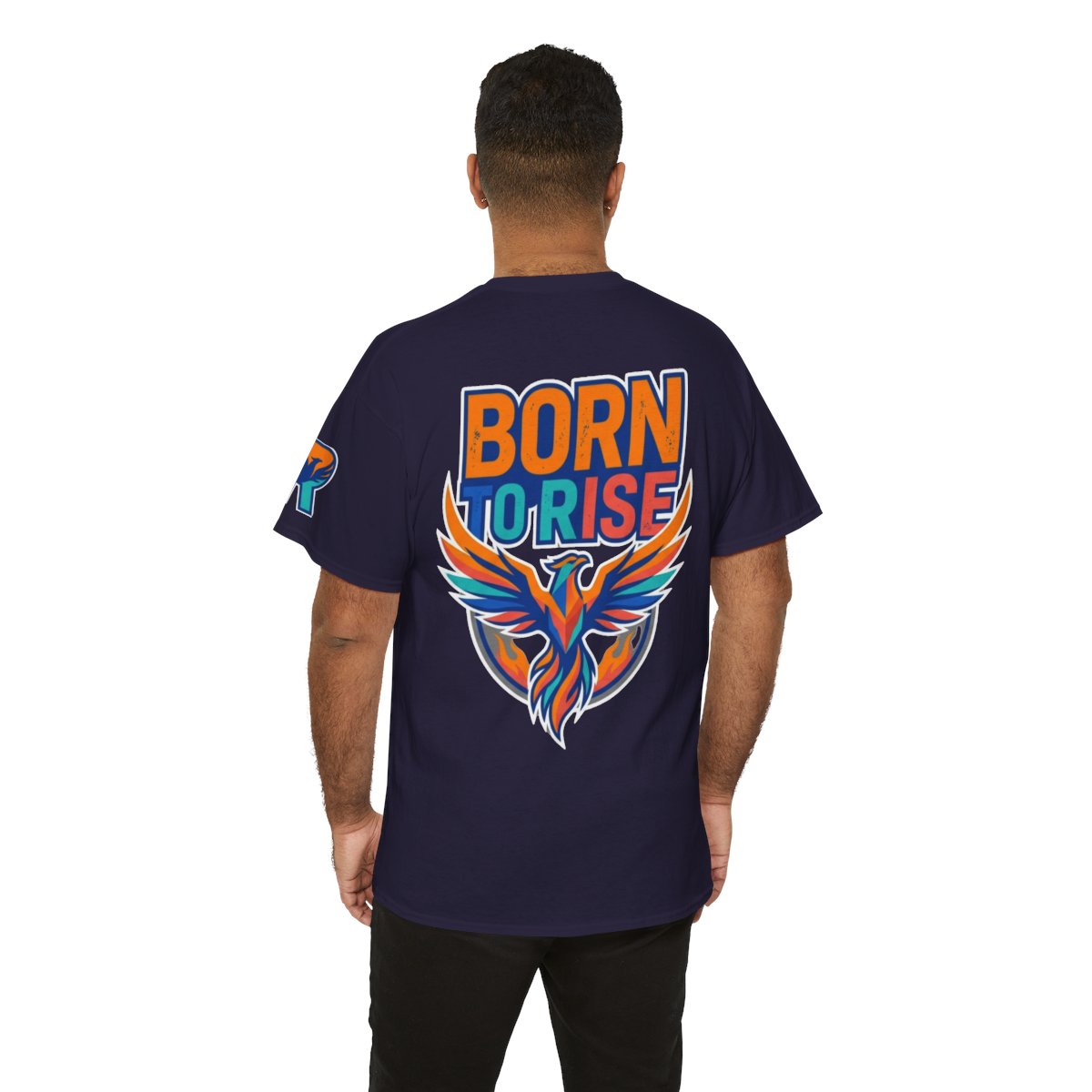 Color: Blackberry | Born to Rise Premium Graphic Tee